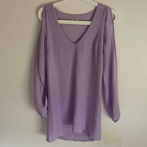 Purple lilac dress